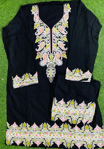 Cotton Cord Set Embroidery Handwork 2025MAY2803