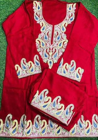 Cotton Cord Set Embroidery Handwork 2025MAY2815