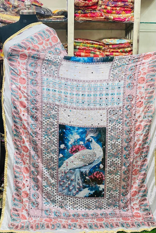 Mirror Work Dupatta Handwork Dupatta 2025MAY3159