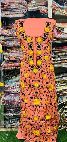 Cotton Phulkari  Kurti Handwork CK2025June0204