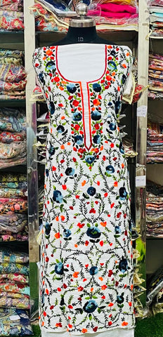 Cotton Phulkari  Kurti Handwork CK2025June0207
