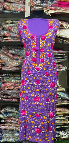 Cotton Phulkari  Kurti Handwork CK2025June0210