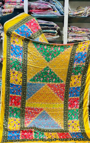 Mirror Work Dupatta Handwork Dupatta 2025July1137