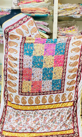 Mirror Work Dupatta Handwork Dupatta 2025July0512