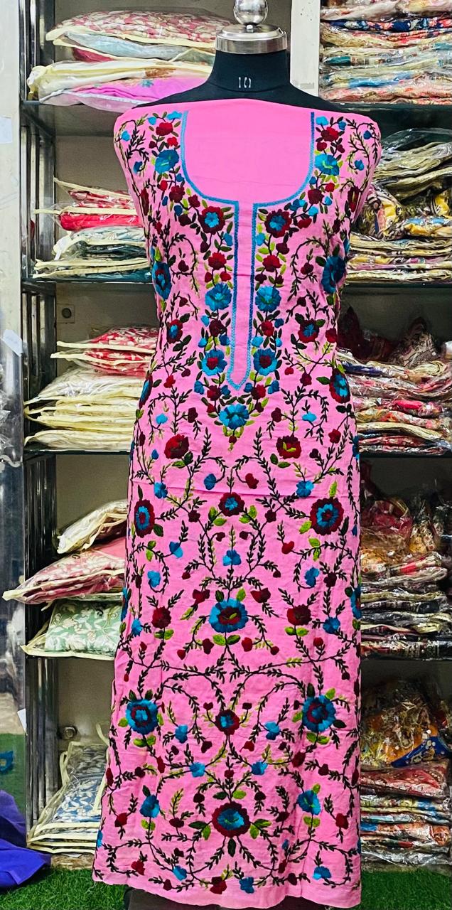 Cotton Phulkari  Kurti Handwork CK2025JULY 1506