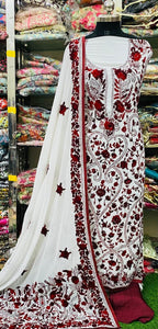 Georgette Phulkari Suits Handwork 2025July2102