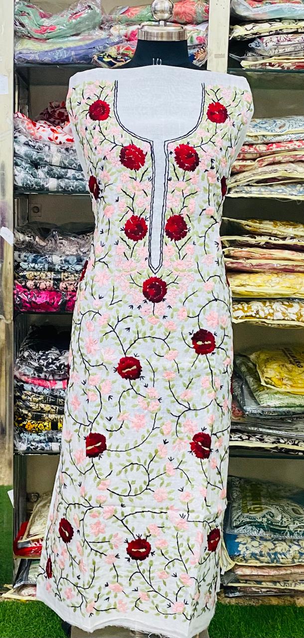 Cotton Kurti Handwork CK2025JULY2432
