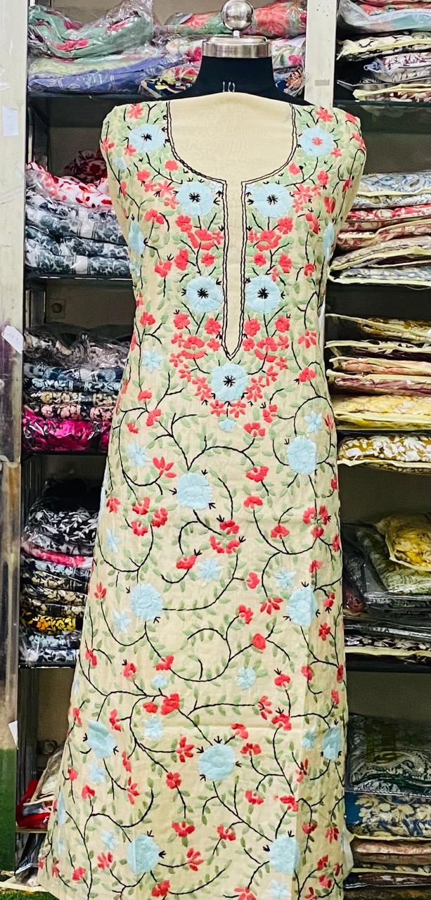 Cotton Kurti Handwork CK2025JULY2433