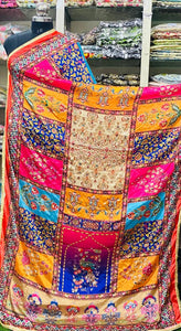 Mirror Work Dupatta Handwork Dupatta 2025July3115