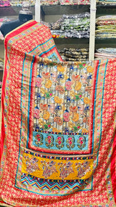Mirror Work Dupatta Handwork Dupatta 2025July3118