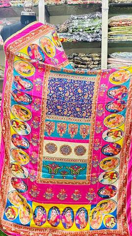 Mirror Work Dupatta Handwork Dupatta 2025July3124