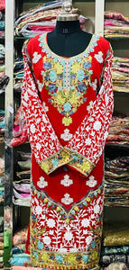 Georgette Kurti Handwork CK2025AUG 0108