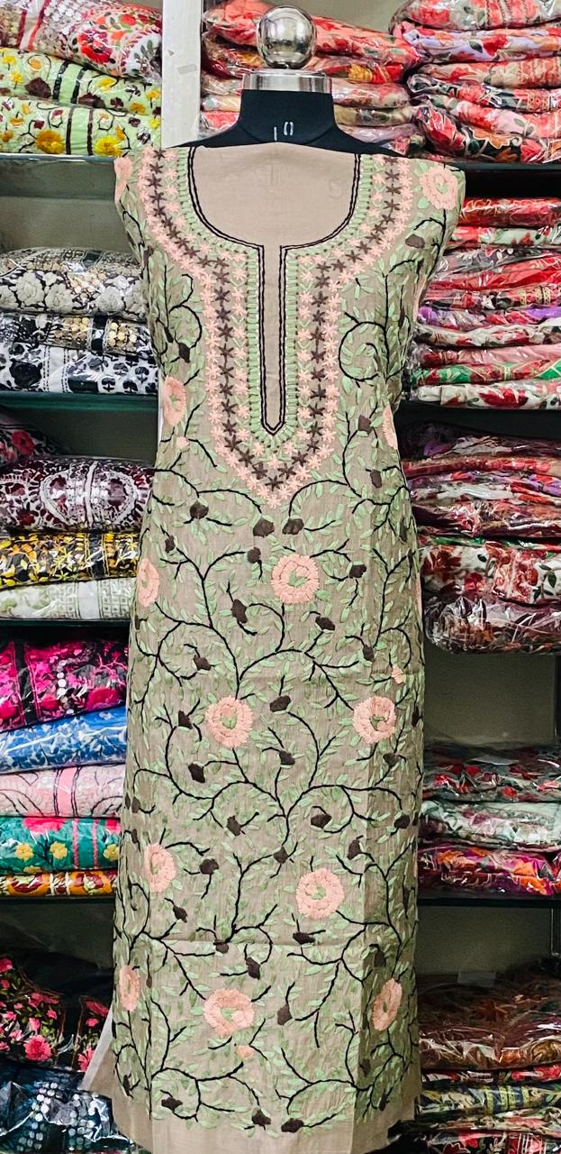 Cotton Kurti Handwork CK2025AUG0726