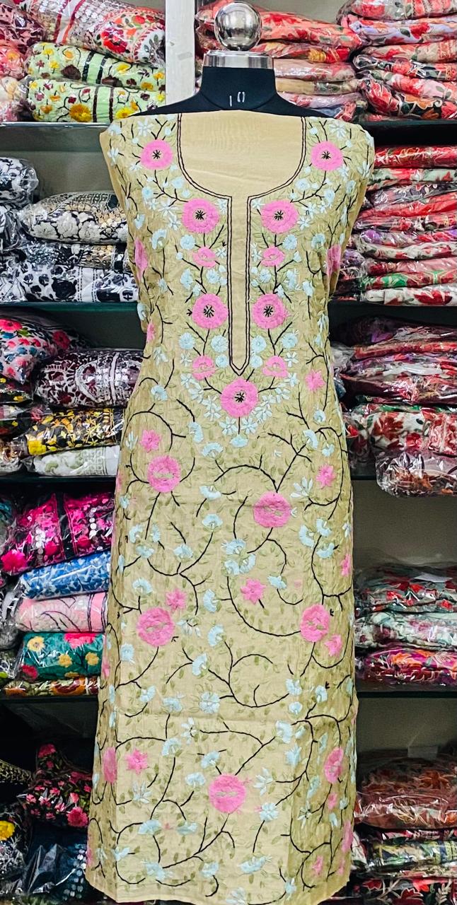 Cotton Kurti Handwork CK2025AUG0730