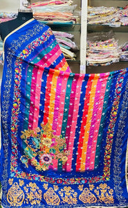 Mirror Work Dupatta Handwork Dupatta 2025Aug1509