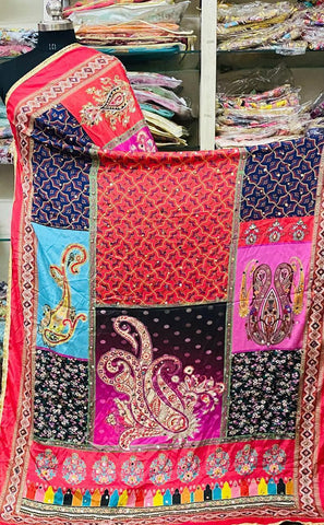Mirror Work Dupatta Handwork Dupatta 2025Aug1510