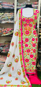 Cotton Phulkari Suits Handwork2025Aug1616