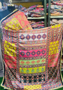 Mirror Work Dupatta Handwork Dupatta 2025Aug2165