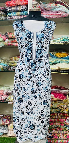 Georgette  Kurti Handwork CK2025AHG2602