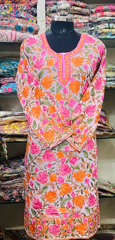 Georgette Kurti Handwork CK2025AUG2712
