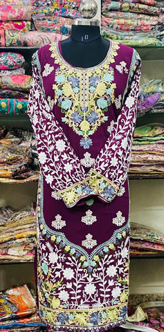 Georgette Kurti Handwork CK2025AUG2722