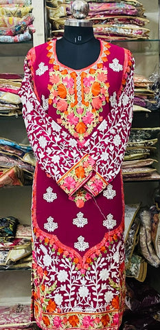 Georgette Kurti Handwork CK2025AUG2815