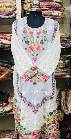 Georgette Kurti Handwork CK2025AUG2820