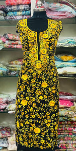 Georgette  Kurti Handwork CK2025AHG2908