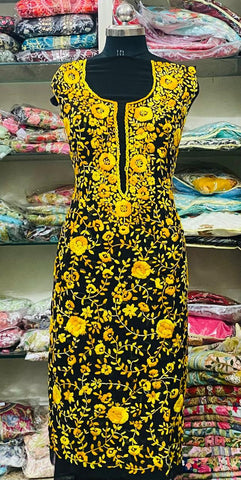 Georgette  Kurti Handwork CK2025AHG2908