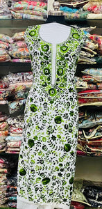 Georgette  Kurti Handwork CK2025AHG2918