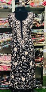 Georgette  Kurti Handwork CK2025AHG2919