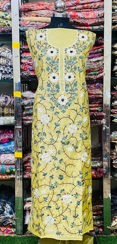 Cotton Kurti Handwork CK2025AUG3007
