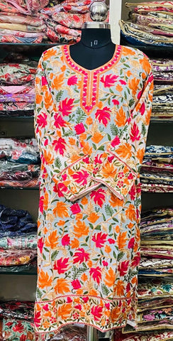 Georgette Kurti Handwork CK2025AUG3001