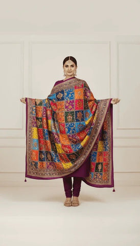 Mirror Work Dupatta Handwork Dupatta 2025SEP1802