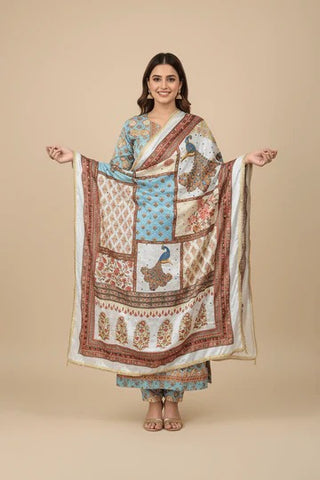 Mirror Work Dupatta Handwork Dupatta 2025July1118