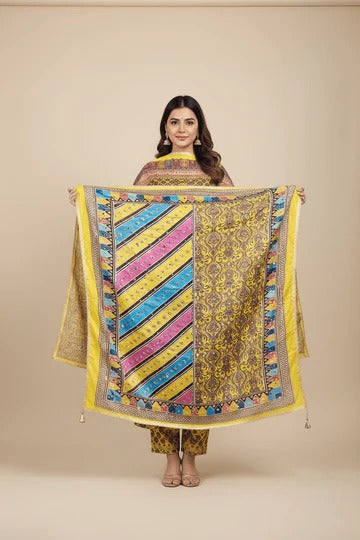Mirror Work Dupatta Handwork Dupatta 2025July1111