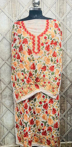 Georgette Kurti Handwork CK2025SEP2303