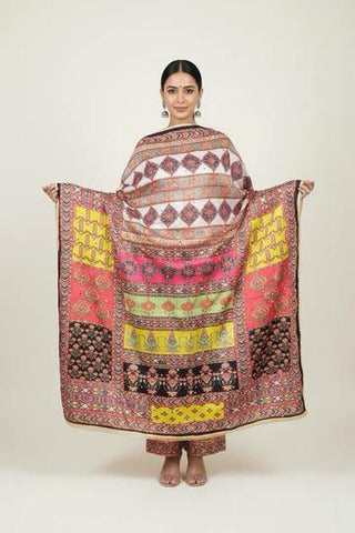 Mirror Work Dupatta Handwork Dupatta 2025SEP2507