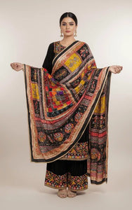 Mirror Work Dupatta Handwork Dupatta 2025OCT0305