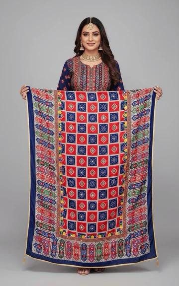 Mirror Work Dupatta Handwork Dupatta 2025OCT0816