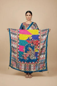 Mirror Work Dupatta Handwork Dupatta 2025OCT1301