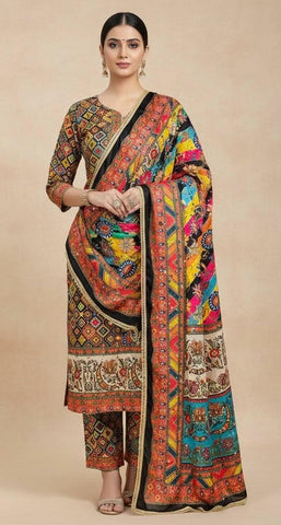 Mirror Work Dupatta Handwork Dupatta 2025OCT1807