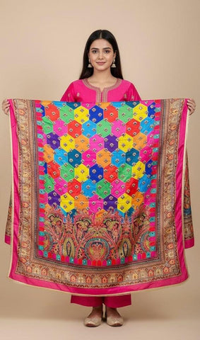 Mirror Work Dupatta Handwork Dupatta 2025OCT1815
