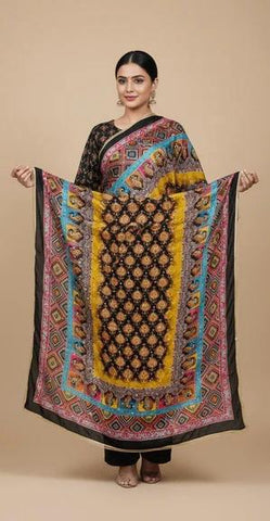 Mirror Work Dupatta Handwork Dupatta 2025Aug1608