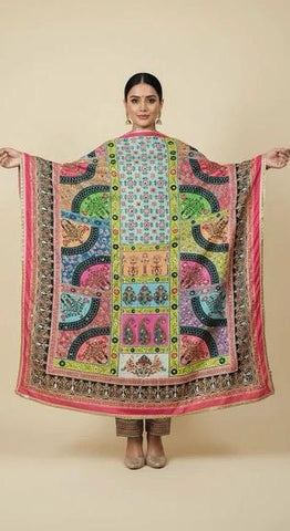 Mirror Work Dupatta Handwork Dupatta 2025Aug0206