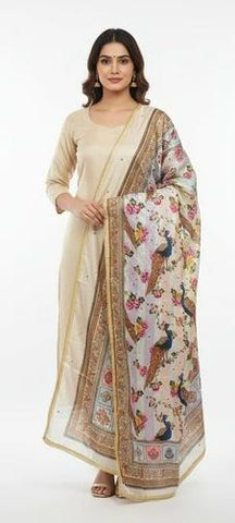 Mirror Work Dupatta Handwork Dupatta 2025OCT0313