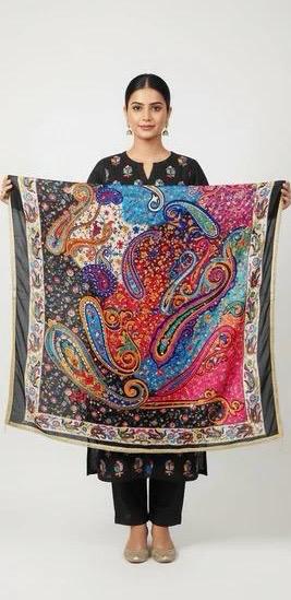 Mirror Work Dupatta Handwork Dupatta 2025OCT2510