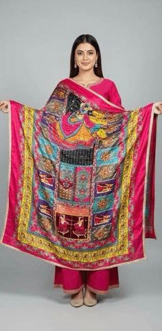 Mirror Work Dupatta Handwork Dupatta 2025OCT2520