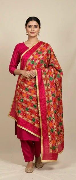 Phulkari Dupatta VD2025OCT0118