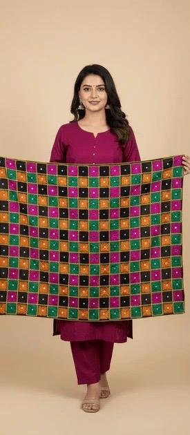 Phulkari Dupatta VD2025AUG 2204